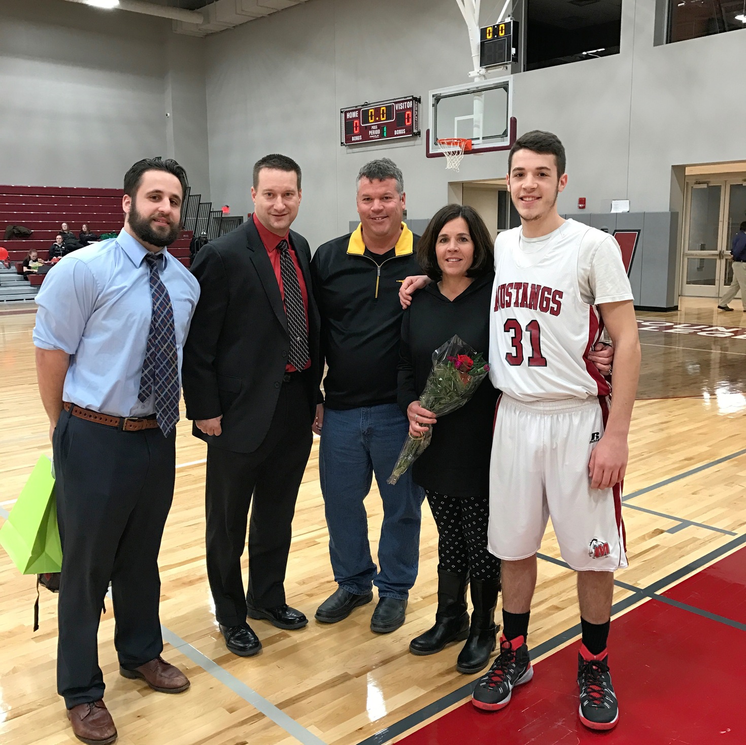 Men's Basketball Celebrates Sophomore Night