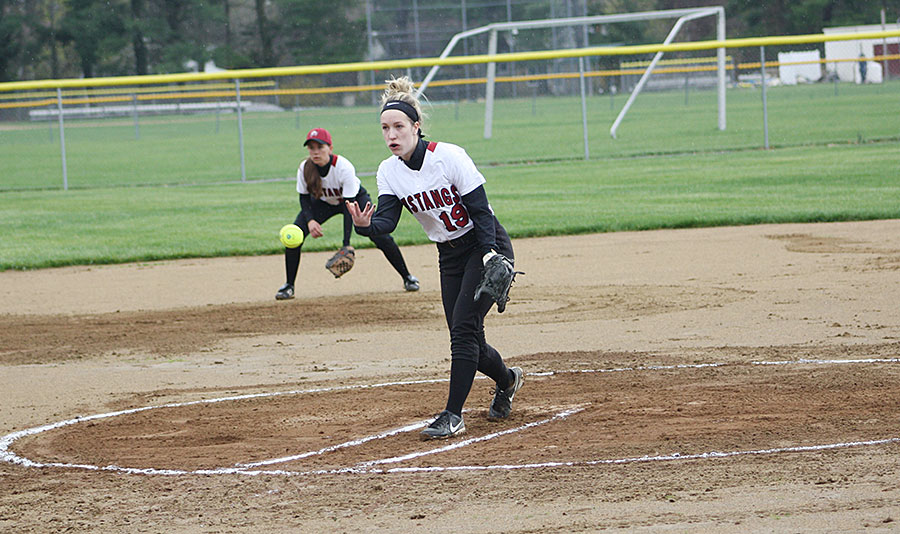 Mustangs Softball: Mustangs Secure Win From Bucks (pt 1)